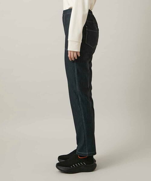 HIROKO KOSHINO / ヒロココシノ チノ・ワークパンツ | 裏起毛3Dデニムスリムパンツ/洗える | 詳細2