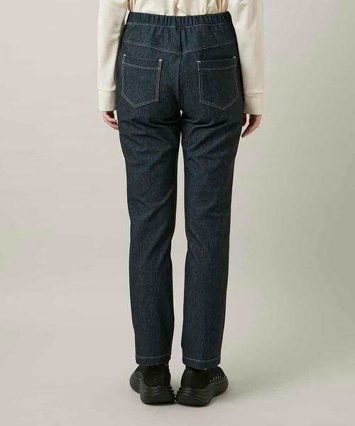 HIROKO KOSHINO / ヒロココシノ チノ・ワークパンツ | 裏起毛3Dデニムスリムパンツ/洗える | 詳細3