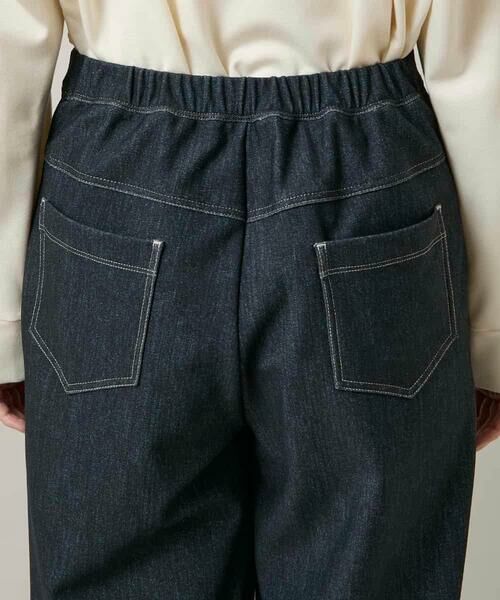 HIROKO KOSHINO / ヒロココシノ その他パンツ | 裏起毛3Dデニムワイドパンツ/洗える | 詳細5