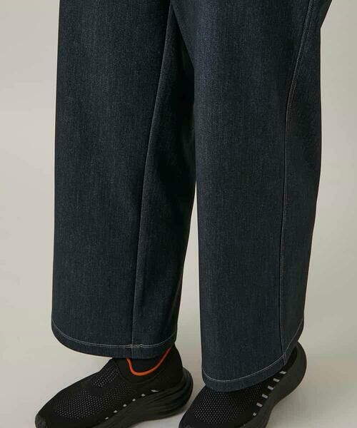 HIROKO KOSHINO / ヒロココシノ その他パンツ | 裏起毛3Dデニムワイドパンツ/洗える | 詳細9
