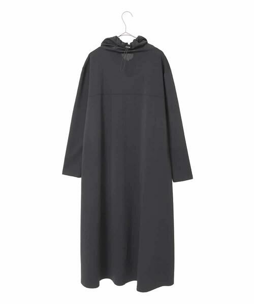 HIROKO KOSHINO / ヒロココシノ ロング・マキシ丈ワンピース | ハイネックジャージーワンピース /日本製/洗える | 詳細1