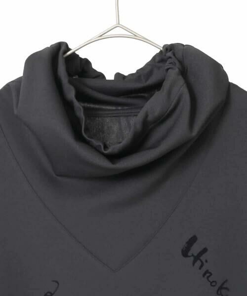 HIROKO KOSHINO / ヒロココシノ ロング・マキシ丈ワンピース | ハイネックジャージーワンピース /日本製/洗える | 詳細2