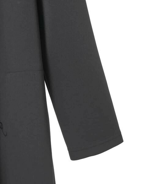 HIROKO KOSHINO / ヒロココシノ ロング・マキシ丈ワンピース | ハイネックジャージーワンピース /日本製/洗える | 詳細4