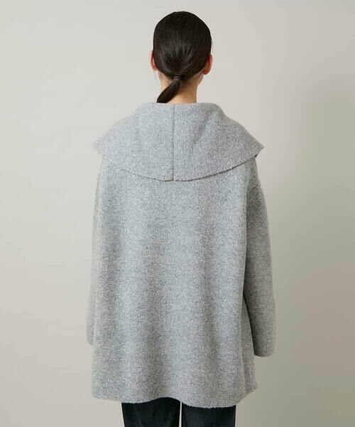 HIROKO KOSHINO / ヒロココシノ その他アウター | ミラノリブショールカラーコート | 詳細3