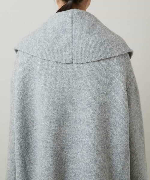 HIROKO KOSHINO / ヒロココシノ その他アウター | ミラノリブショールカラーコート | 詳細5
