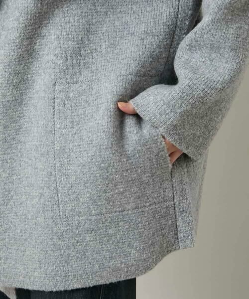 HIROKO KOSHINO / ヒロココシノ その他アウター | ミラノリブショールカラーコート | 詳細7