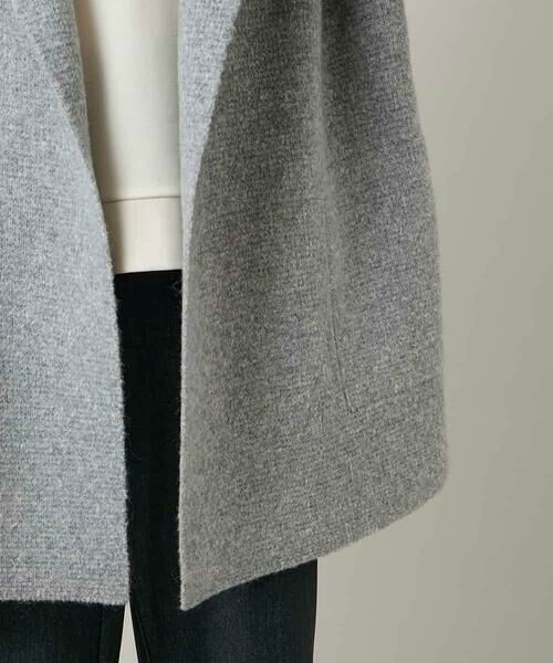 HIROKO KOSHINO / ヒロココシノ その他アウター | ミラノリブショールカラーコート | 詳細8