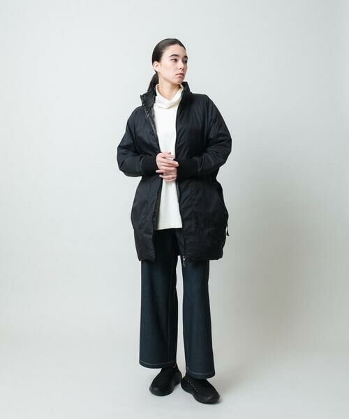 HIROKO KOSHINO / ヒロココシノ ダウンジャケット・ベスト | 【2WAY】インバーテッドデザインコート | 詳細22