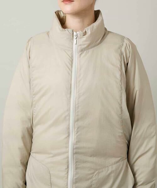 HIROKO KOSHINO / ヒロココシノ ダウンジャケット・ベスト | 【2WAY】インバーテッドデザインコート | 詳細4