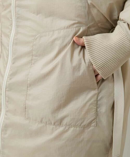 HIROKO KOSHINO / ヒロココシノ ダウンジャケット・ベスト | 【2WAY】インバーテッドデザインコート | 詳細7
