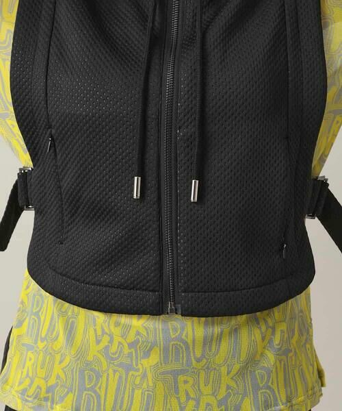 HIROKO KOSHINO / ヒロココシノ ベスト | メッシュフードベスト/洗える | 詳細10