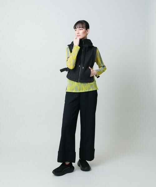 HIROKO KOSHINO / ヒロココシノ ベスト | メッシュフードベスト/洗える | 詳細15