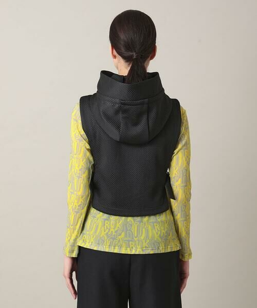 HIROKO KOSHINO / ヒロココシノ ベスト | メッシュフードベスト/洗える | 詳細3