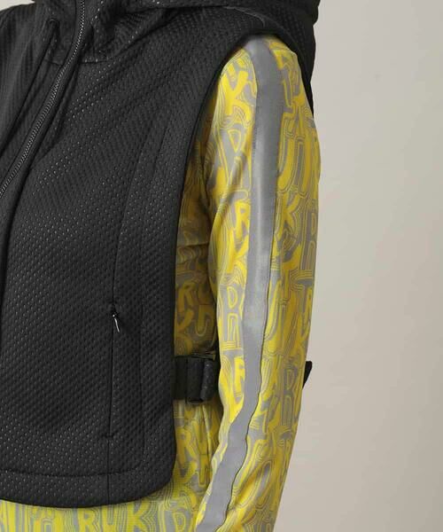 HIROKO KOSHINO / ヒロココシノ ベスト | メッシュフードベスト/洗える | 詳細8