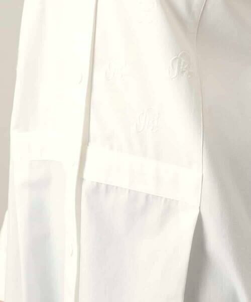 HIROKO KOSHINO / ヒロココシノ シャツ・ブラウス | HK刺繍ジョイントデザインブラウス/洗える | 詳細9