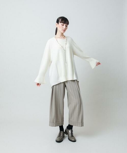 HIROKO KOSHINO / ヒロココシノ ニット・セーター | スキャッタービーズジョイントニット | 詳細11