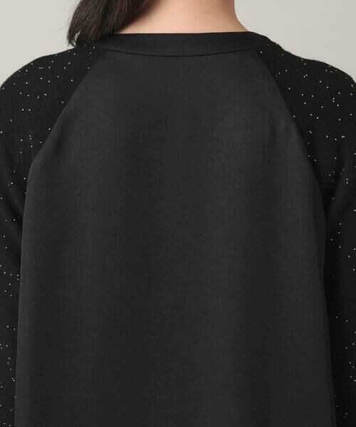 HIROKO KOSHINO / ヒロココシノ ニット・セーター | スキャッタービーズジョイントニット | 詳細5