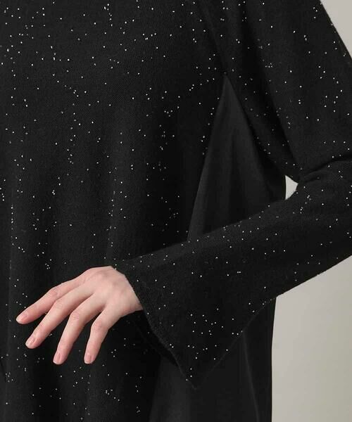 HIROKO KOSHINO / ヒロココシノ ニット・セーター | スキャッタービーズジョイントニット | 詳細6