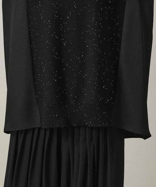 HIROKO KOSHINO / ヒロココシノ ニット・セーター | スキャッタービーズジョイントニット | 詳細7
