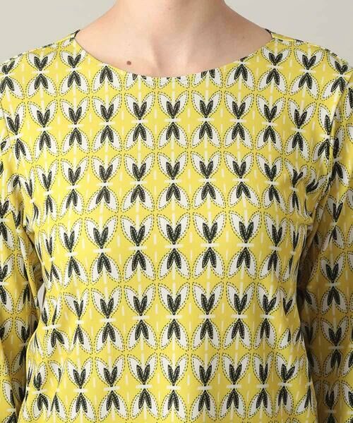 HIROKO KOSHINO / ヒロココシノ カットソー | 幾何プリントベア天竺カットソー/日本製/洗える | 詳細4