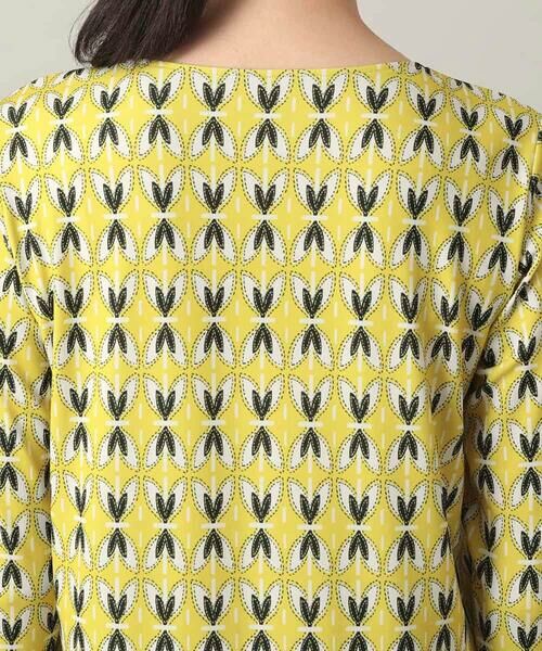 HIROKO KOSHINO / ヒロココシノ カットソー | 幾何プリントベア天竺カットソー/日本製/洗える | 詳細5