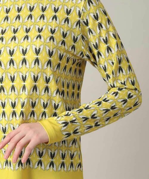 HIROKO KOSHINO / ヒロココシノ カットソー | 幾何プリントベア天竺カットソー/日本製/洗える | 詳細6