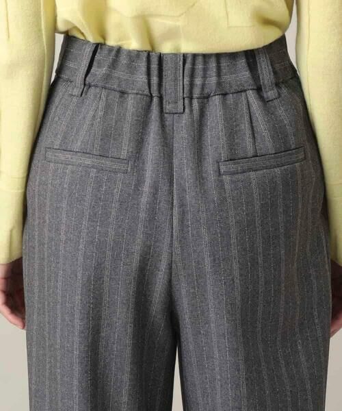 HIROKO KOSHINO / ヒロココシノ その他パンツ | シャドーストライプワイドパンツ/日本製/洗える | 詳細5