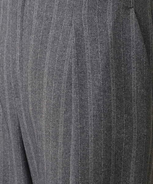 HIROKO KOSHINO / ヒロココシノ その他パンツ | シャドーストライプワイドパンツ/日本製/洗える | 詳細8