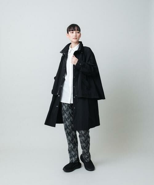 HIROKO KOSHINO / ヒロココシノ シャツ・ブラウス | 配色ステッチ比翼デザインシャツ/洗える | 詳細10