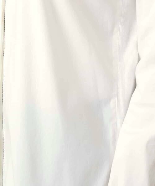 HIROKO KOSHINO / ヒロココシノ シャツ・ブラウス | 配色ステッチ比翼デザインシャツ/洗える | 詳細9