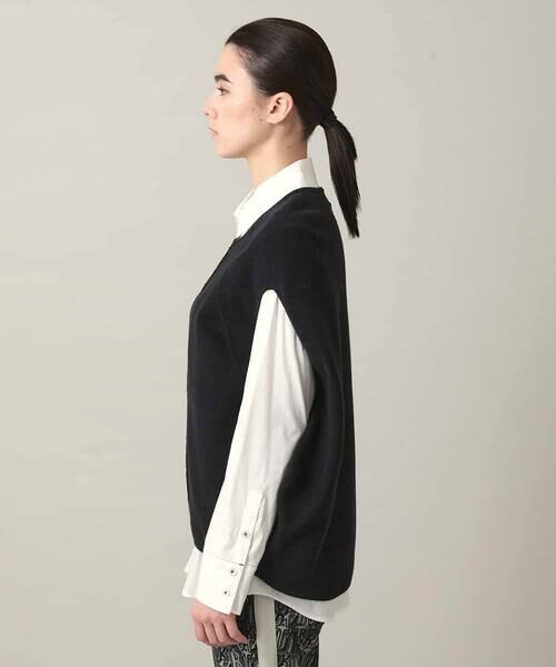 HIROKO KOSHINO / ヒロココシノ ベスト | ミラノリブデザインニットベスト/洗える | 詳細2