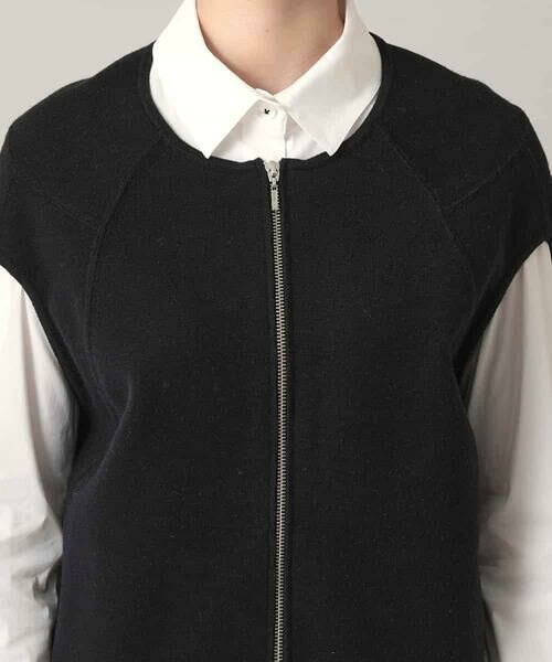 HIROKO KOSHINO / ヒロココシノ ベスト | ミラノリブデザインニットベスト/洗える | 詳細4