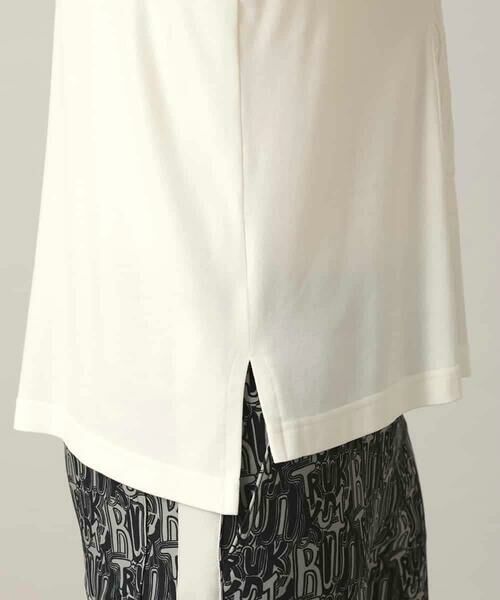 HIROKO KOSHINO / ヒロココシノ カットソー | スパンコール刺繍ロゴデザインカットソー/日本製/洗える | 詳細8