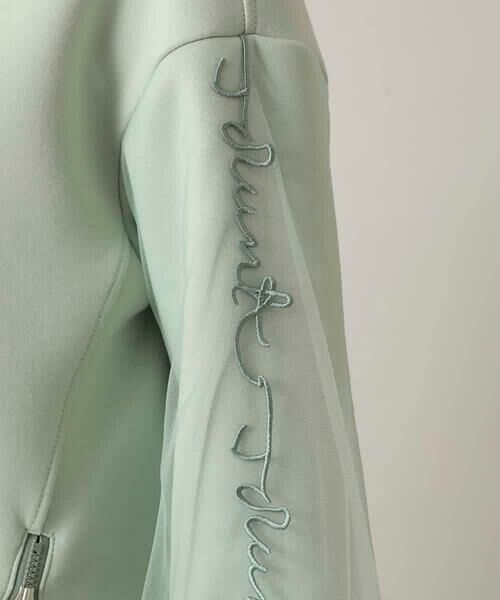 HIROKO KOSHINO / ヒロココシノ カットソー | チュール刺繍スリーブデザインプルオーバー | 詳細10
