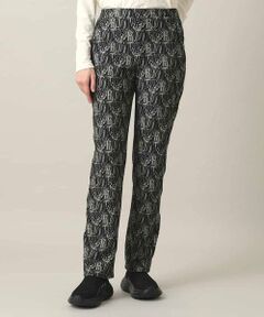 HIROKO KOSHINO / ヒロココシノ チノ・ワークパンツ | サイドラインロゴプリントパンツ/洗える