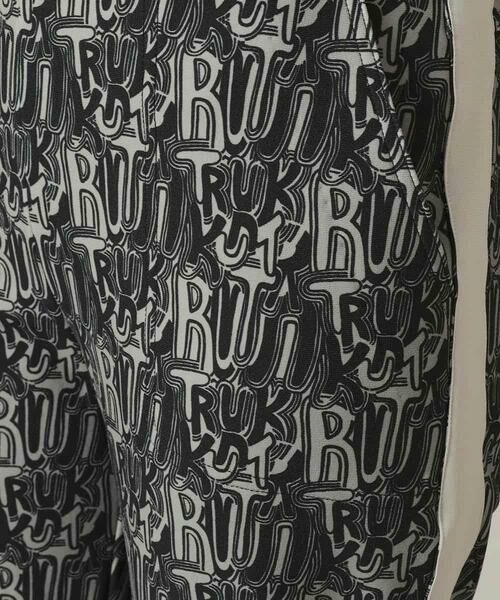 HIROKO KOSHINO / ヒロココシノ チノ・ワークパンツ | サイドラインロゴプリントパンツ/洗える | 詳細8