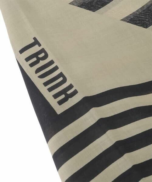 HIROKO KOSHINO / ヒロココシノ マフラー・ショール・スヌード・ストール | スクエアボーダースカーフ /洗える | 詳細3