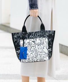 HIROKO KOSHINO / ヒロココシノ トートバッグ | DOGプリントトートバッグ