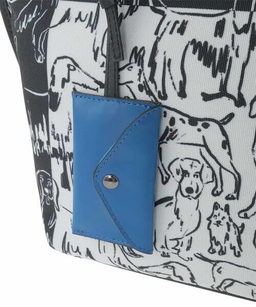 HIROKO KOSHINO / ヒロココシノ トートバッグ | DOGプリントトートバッグ | 詳細4