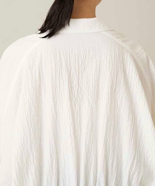 HIROKO KOSHINO / ヒロココシノ シャツ・ブラウス | ダブルポケットサッカーライクシャツ /日本製/洗える | 詳細6