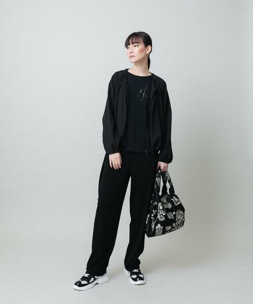 HIROKO KOSHINO / ヒロココシノ その他アウター | タックギャザーノーカラーブルゾン /日本製 | 詳細13