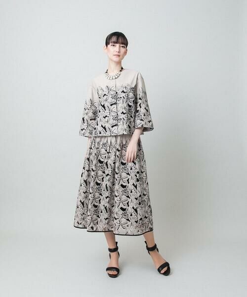 HIROKO KOSHINO / ヒロココシノ シャツ・ブラウス | カットワークフラワーブラウス /洗える | 詳細12