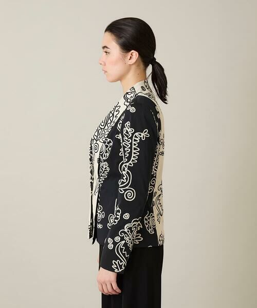 HIROKO KOSHINO / ヒロココシノ セットアップ | ボタニカルモダンジャケット /日本製 | 詳細3