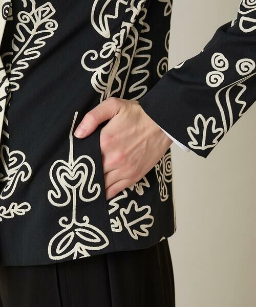 HIROKO KOSHINO / ヒロココシノ セットアップ | ボタニカルモダンジャケット /日本製 | 詳細7
