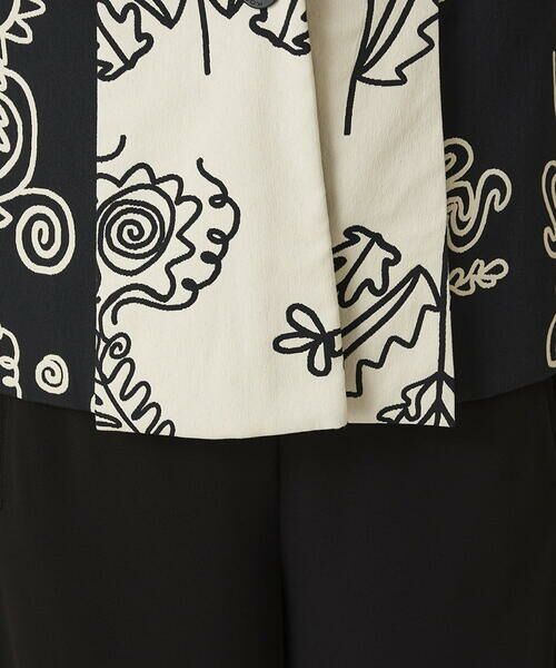 HIROKO KOSHINO / ヒロココシノ セットアップ | ボタニカルモダンジャケット /日本製 | 詳細9