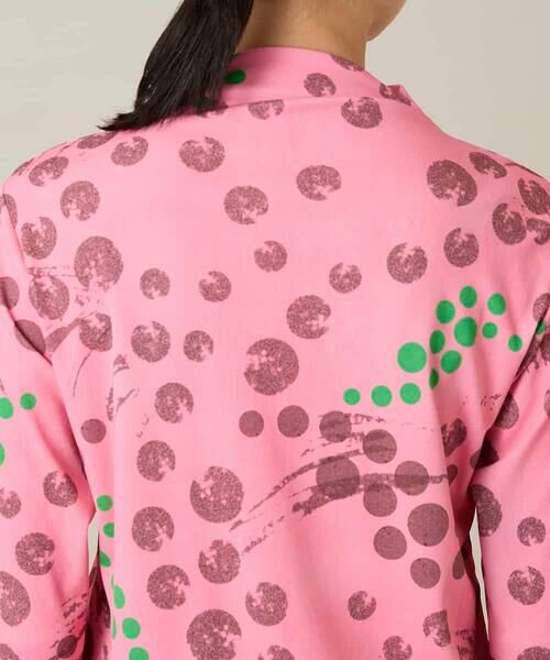 HIROKO KOSHINO / ヒロココシノ カットソー | アートフルフラワーカットソー /日本製/洗える | 詳細5