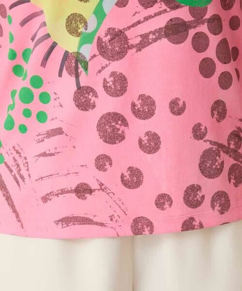 HIROKO KOSHINO / ヒロココシノ カットソー | アートフルフラワーカットソー /日本製/洗える | 詳細8