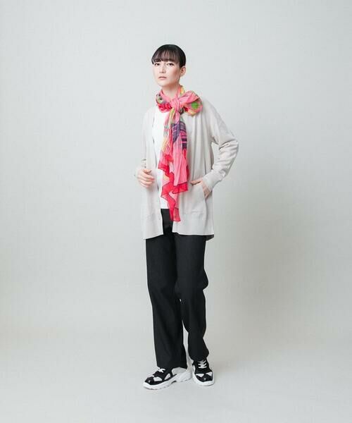 HIROKO KOSHINO / ヒロココシノ カットソー | スパンコールロゴミニマルカットソー /日本製/洗える | 詳細10