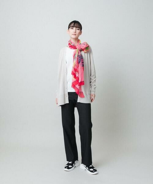 HIROKO KOSHINO / ヒロココシノ カットソー | スパンコールロゴミニマルカットソー /日本製/洗える | 詳細11