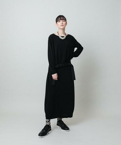 HIROKO KOSHINO / ヒロココシノ カットソー | ヘムリボンギャザープルオーバー /日本製/洗える | 詳細10